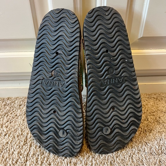 Mermain Unicorn Cork Buckle Thong Sandals ANNA 8.5 - Picture 11 of 11